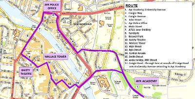 Reclaim the Night route