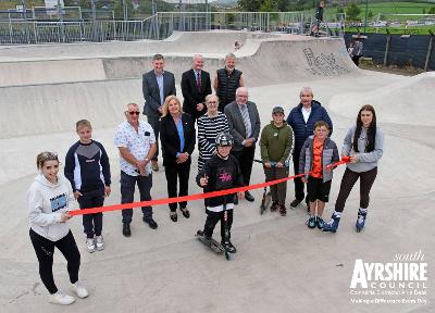 Maybole Skatepark Opening July 2024