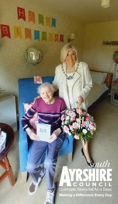 Maria Beattie 100th bday