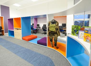 Heathfield primary computer room
