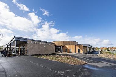 Tarbolton view of new styled entrance