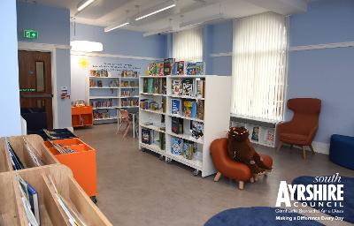 Troon Library Official Opening