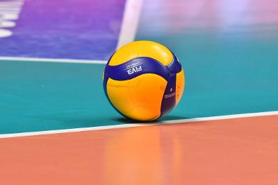 Volleyball stock image