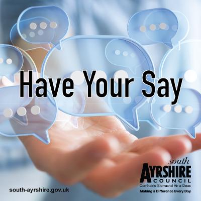 Have your say social graphic