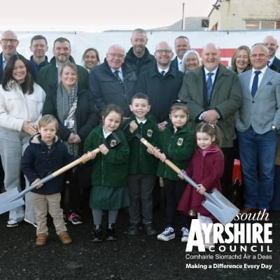 Girvan PS Groundbreaking