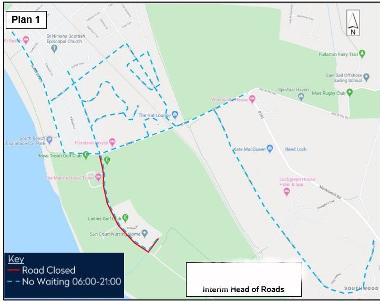 Womens British Open roads access