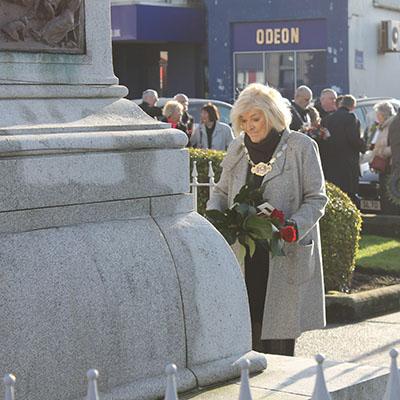 Burns Wreath Laying