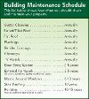 Building maintenance leaflet page 2