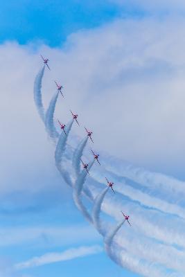 Red arrows airshow 2023