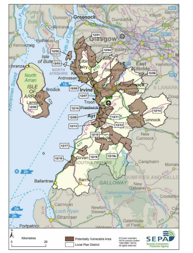 sepa potentially vulnerable areas