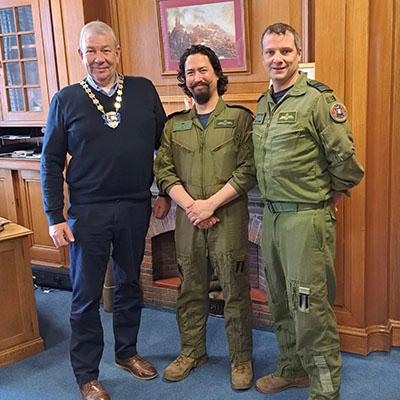 Provost Canadian Commander visit