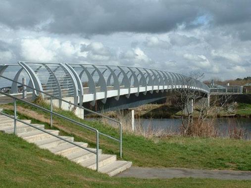 Millennium Bridge, River Doon (Ayr)