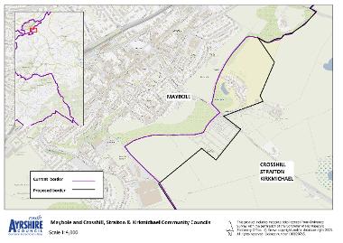 Maybole CC current and proposed